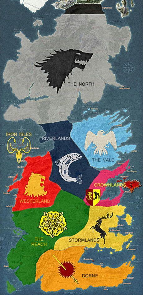 Game of Thrones Map